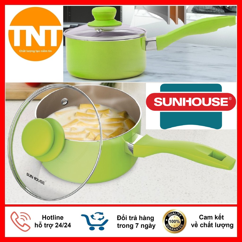 Nồi Quấy Bột Hợp Kim Nhôm Cao Cấp SUNHOUSE SMP15116 Dùng Cho Mọi Loại Bếp