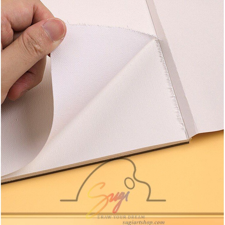 Tập sổ Canvas Vẽ Màu Acrylic,Sơn Dầu, Canvas Pad 10 Tờ Toan, 280Gsm