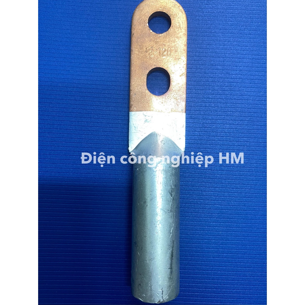 Đầu Cốt Cos đồng nhôm xử lý dài 2 lỗ 120mm~240mm