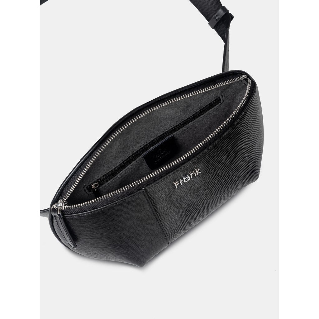 Túi Đeo Ngực Nam Da Bò Saffiano Cao Cấp FRANK Conary Sling Pouch, Túi Nam Sang Trọng Tiện Dụng