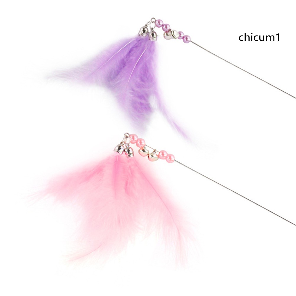 Bộ 2 Que Lông Vũ Trêu Chọc Mèo Vui Nhộn