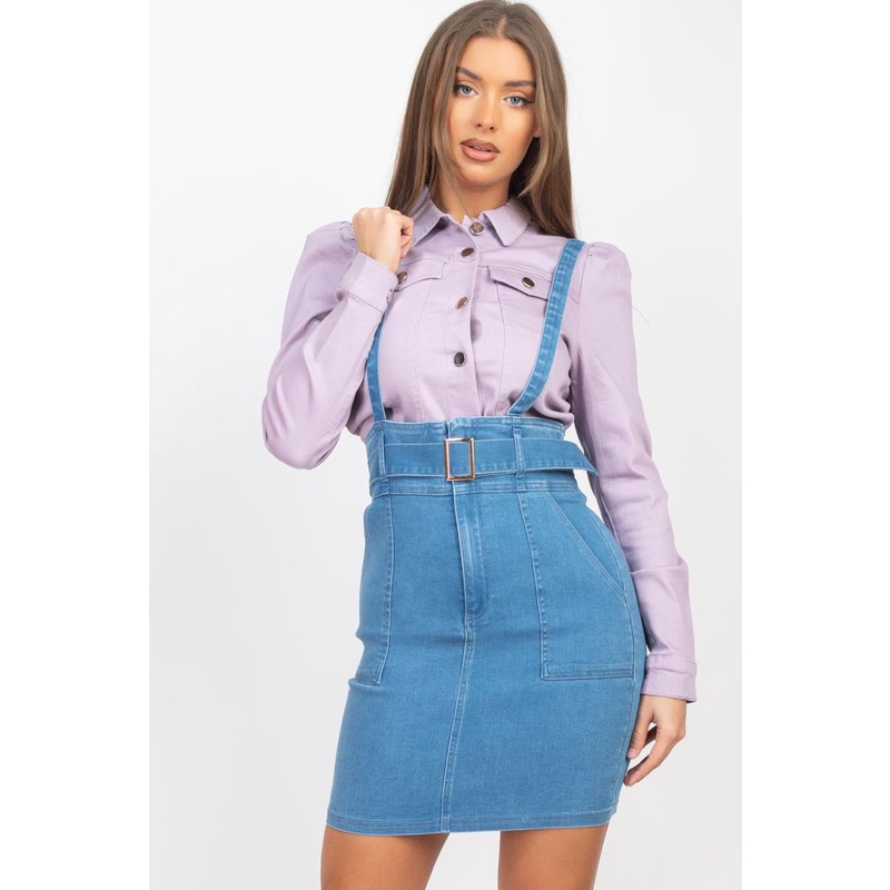 Chân váy jeans ôm xuất khẩu