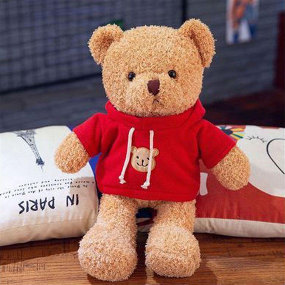 Gấu Nhồi Bông DARNELL Mặc Áo Len Mềm Mại Nhiều Màu Sắc Dễ Thương