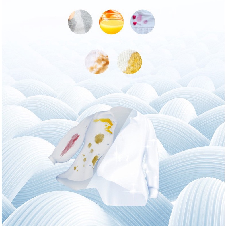 Set 30 Giấy Xà Phòng Giặt Đồ Lót/Quần Áo Em Bé