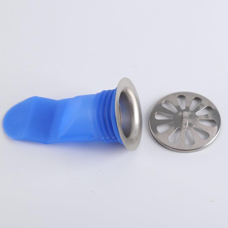 Bịt cống silicon chặn mùi hôi cống bộ nắp phễu thoát sàn chống trào ngược ngăn côn trùng khử mùi 88146