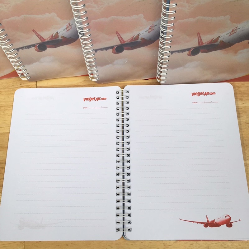 Sổ lò xo hàng khuyến mãi