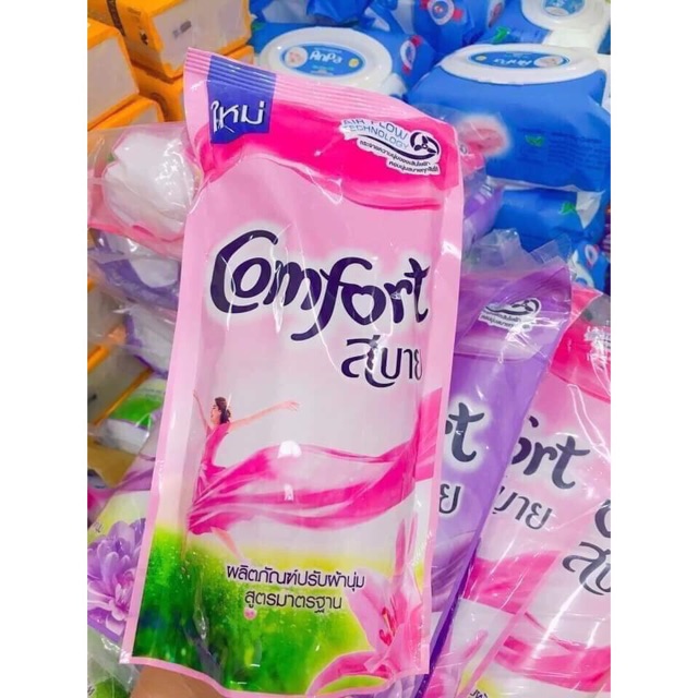 [Thơm ngất ngây] Nước xả vải Comfort Thái Lan 580ml.