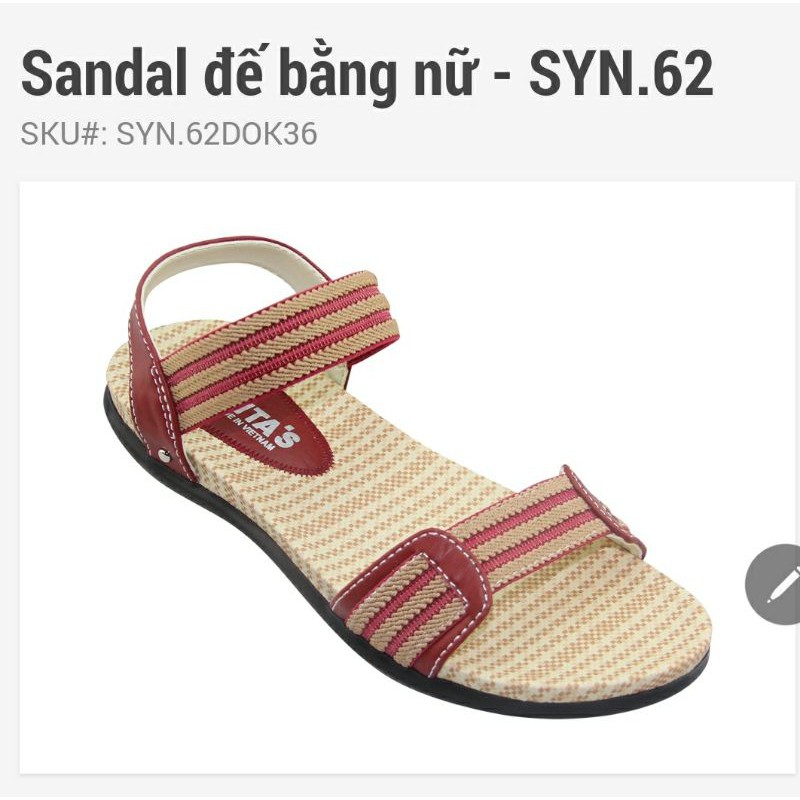 Dép sandal bitas nữ SYN62