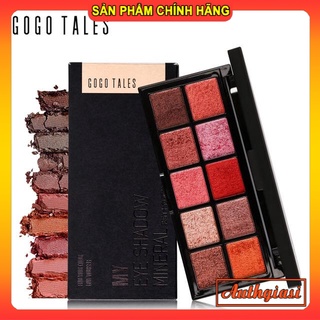 Bảng mắt Gogo Tales Eye Shadow 10 màu cực dễ dùng 01-04