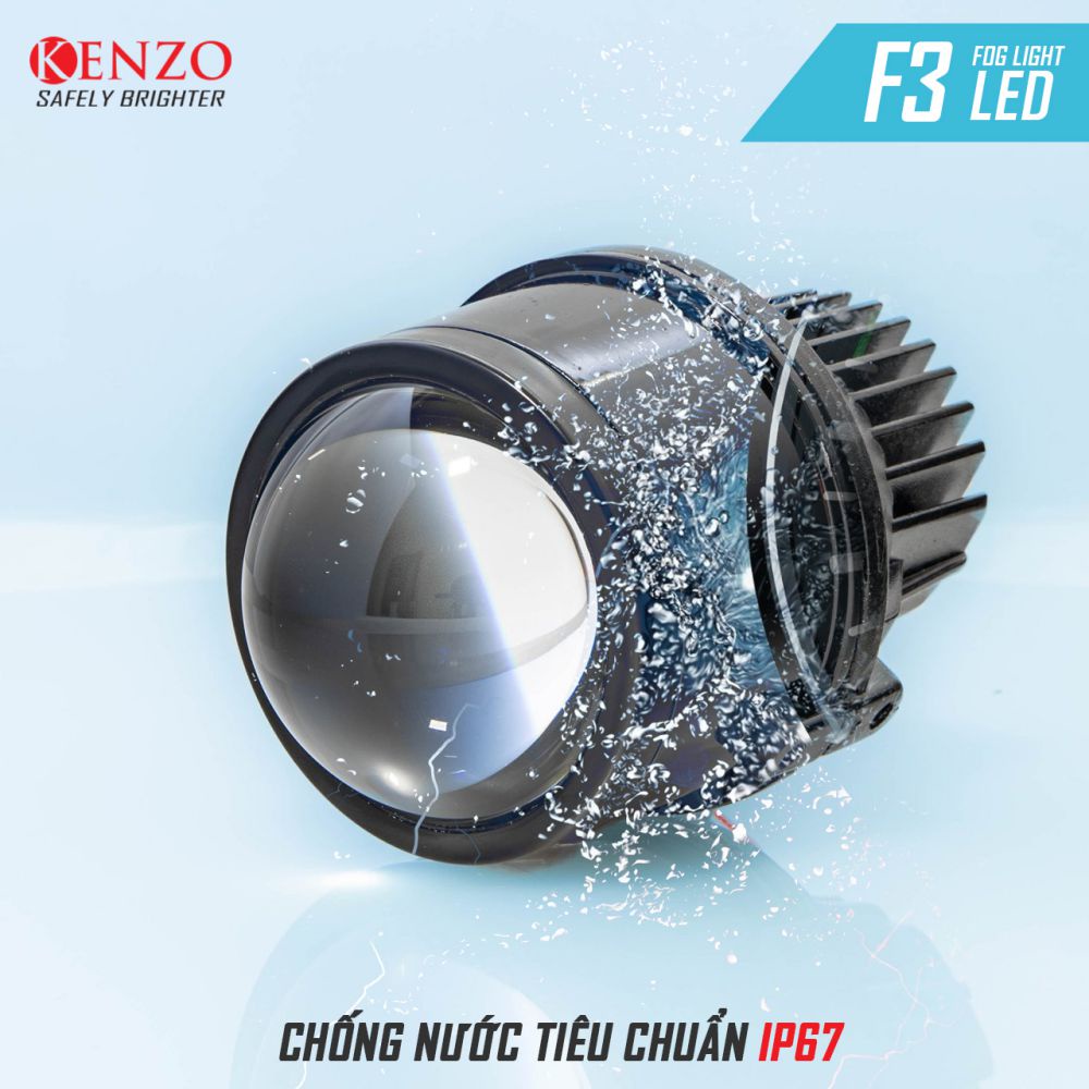 Bi-led gầm Kenzo F35 - gương cầu led xe ô tô xe máy biled oto Xlight GTR Redpro Red magic titan gold platium F10 x-light