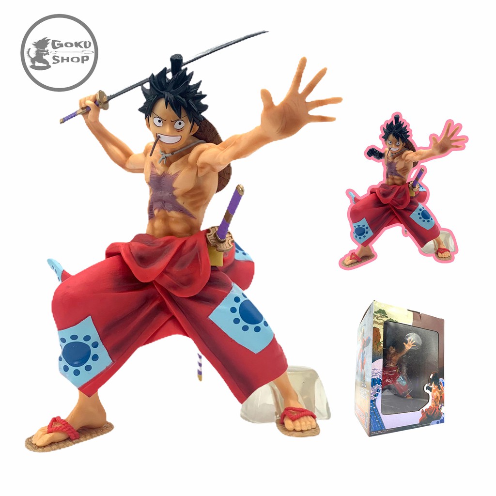 Mô hình Luffy Kimono Ichiban Kuji One Piece 18cm đầy đủ hộp