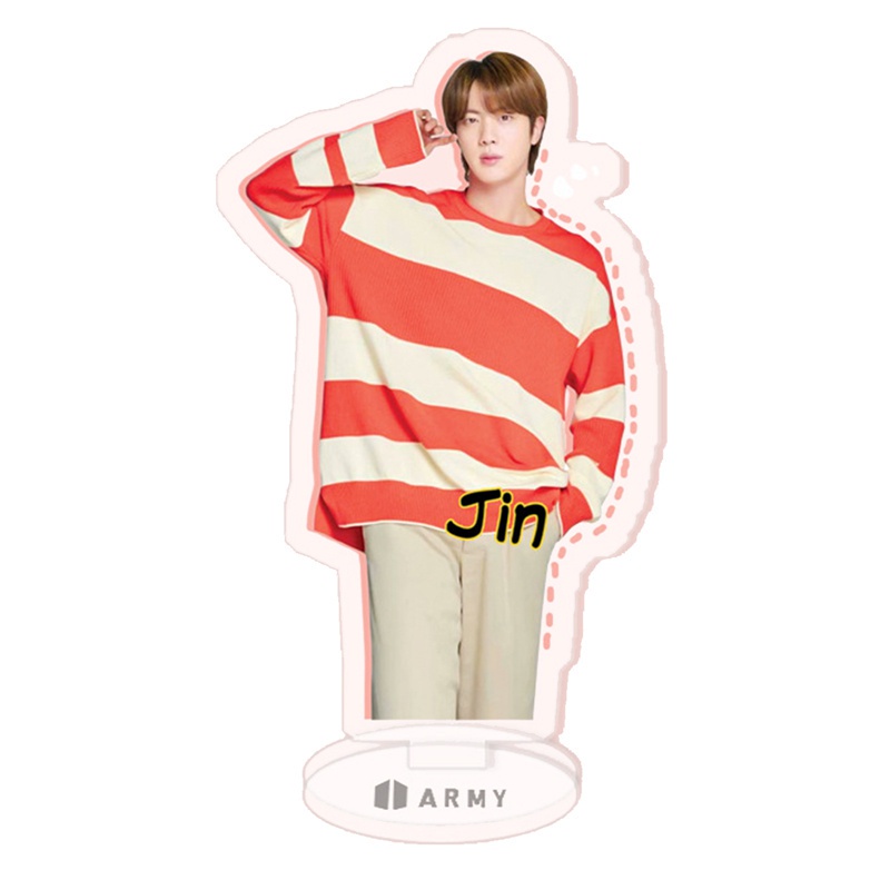 Giá đỡ trưng bày METAGIO bằng acrylic hình các thành viên trong nhóm nhạc BTS