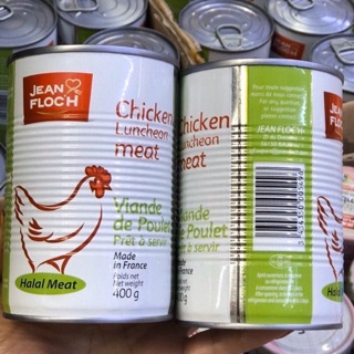 Pate thịt gà xay Jean Floc’h 400gr hàng chính hãng