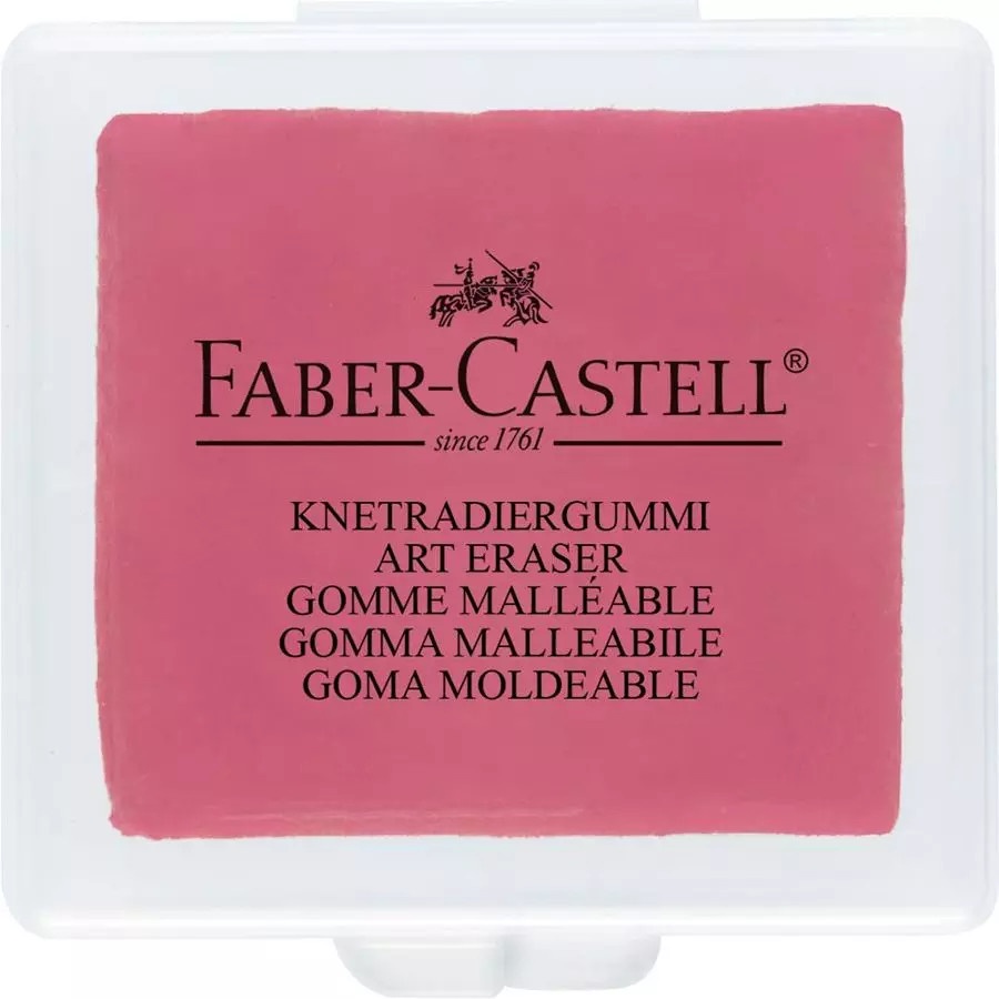 Gôm Đất Sét Màu RD/YL/BU, Hộp Nhựa Faber-Castell