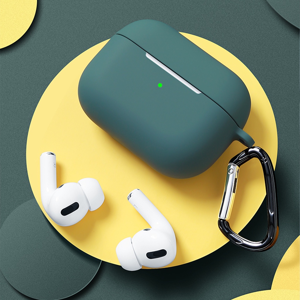 Vỏ Bảo Vệ Hộp Sạc Tai Nghe compatible AirPods Pro 3 Apple Bluetooth Không Dây