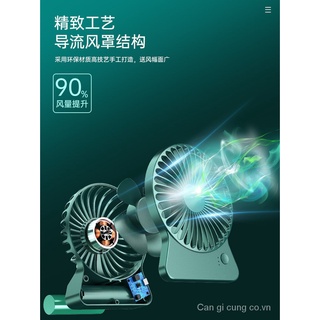 Quạt Sạc Usb Mini Để Bàn Tiện Dụng