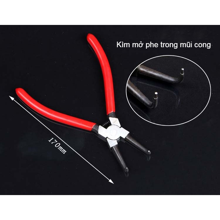 Kìm Phanh Kìm Mở Phe 170 - 180mm giá ưu đãi