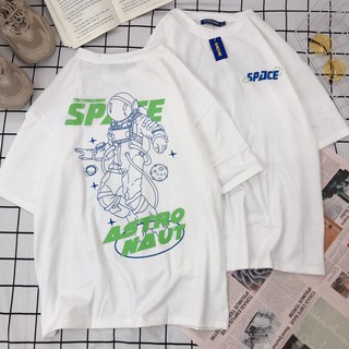 Áo thun in hình space phi hành gia - ảnh thật