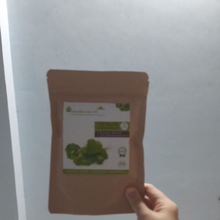 Bột rau má nhà làm