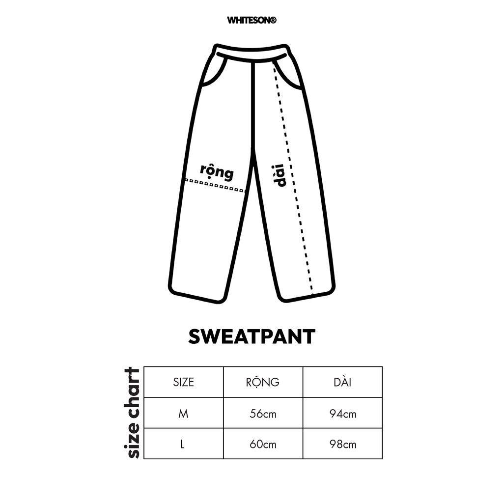 QUẦN SWEATPANT COMFORT FLEECE