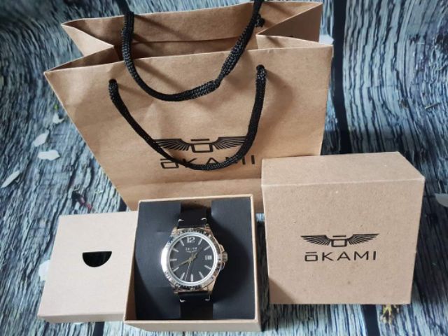 Đồng hồ nam Okami có lịch