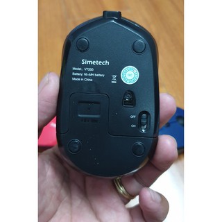 Chuột Không Dây Simetech V7200/V7200B