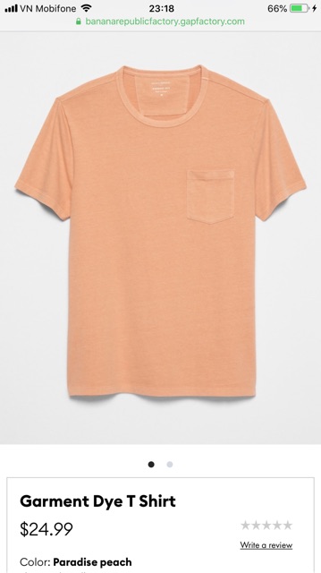 Áo thun Banana Republic vnxk xịn