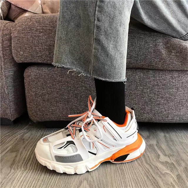 Giày sneakers buộc dây dành cho nam nư dáng BLCG Style