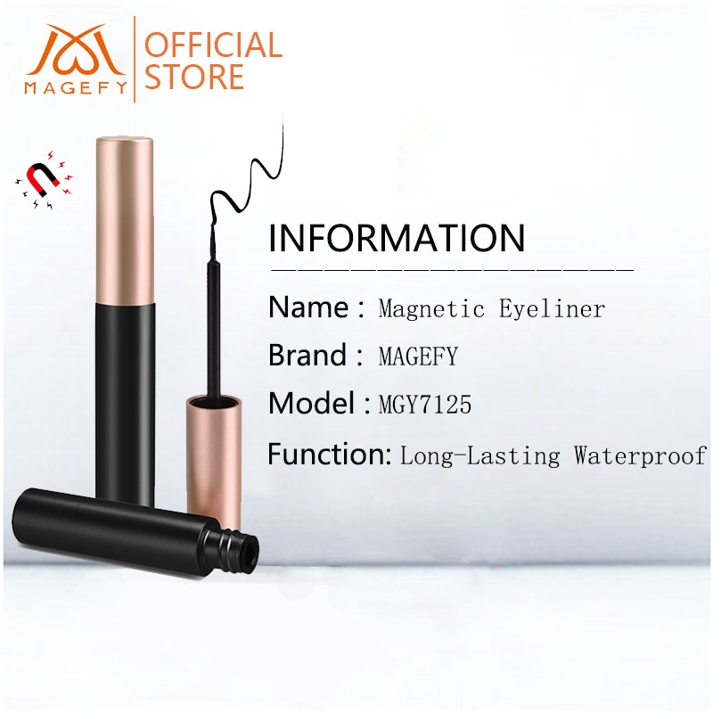 Bộ mascara uốn cong nối lông mi chống nước  MAGEFY