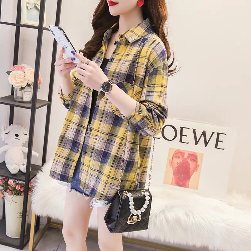Áo sơ mi nữ King168, chất lụa kate mềm mịn MK10