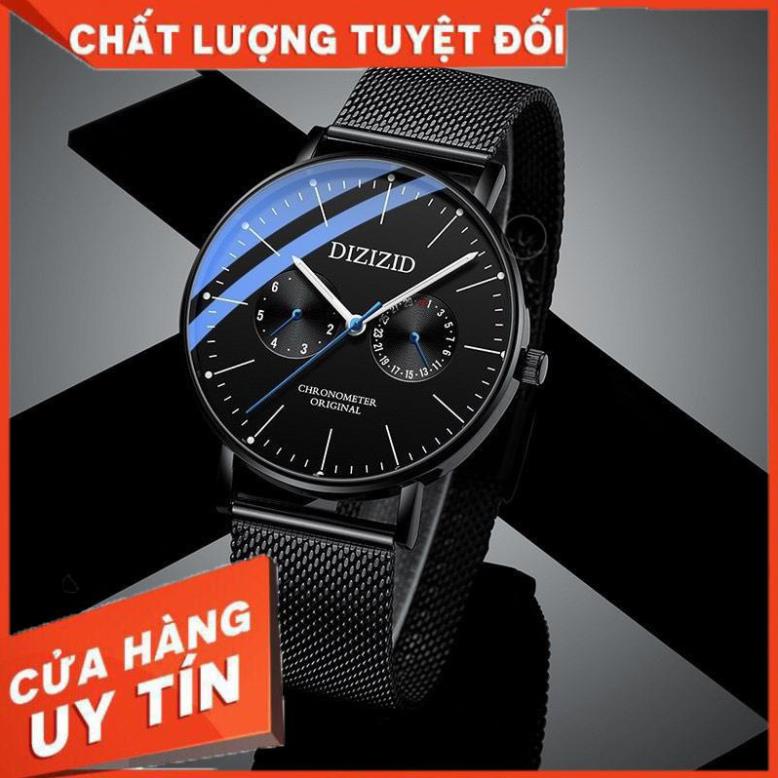 [HOT] Đồng Hồ Nam DIZIZID Dây Thép Lụa Đen Cao Cấp . | BigBuy360 - bigbuy360.vn