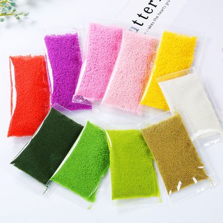 Bột rêu, cỏ cây nhân tạo