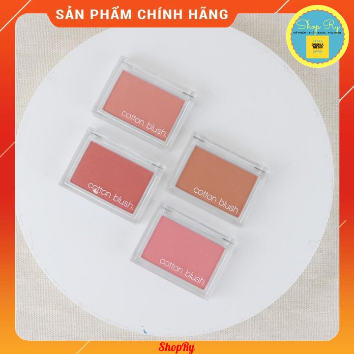 Phấn Má Hồng MISSHA Cotton Mix Blusher 4g