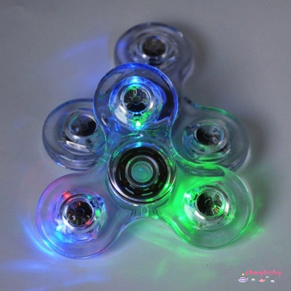 【OMB】 LED Light Spinner Toy Relief Anxiety Stress Toys