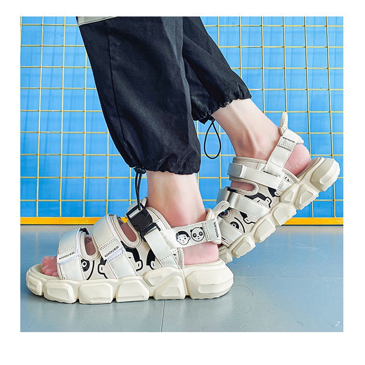 2023 Mới Sandal Thể Thao Đế Mềm Chống Trượt Thoáng Khí Thời Trang Dành Cho Nam