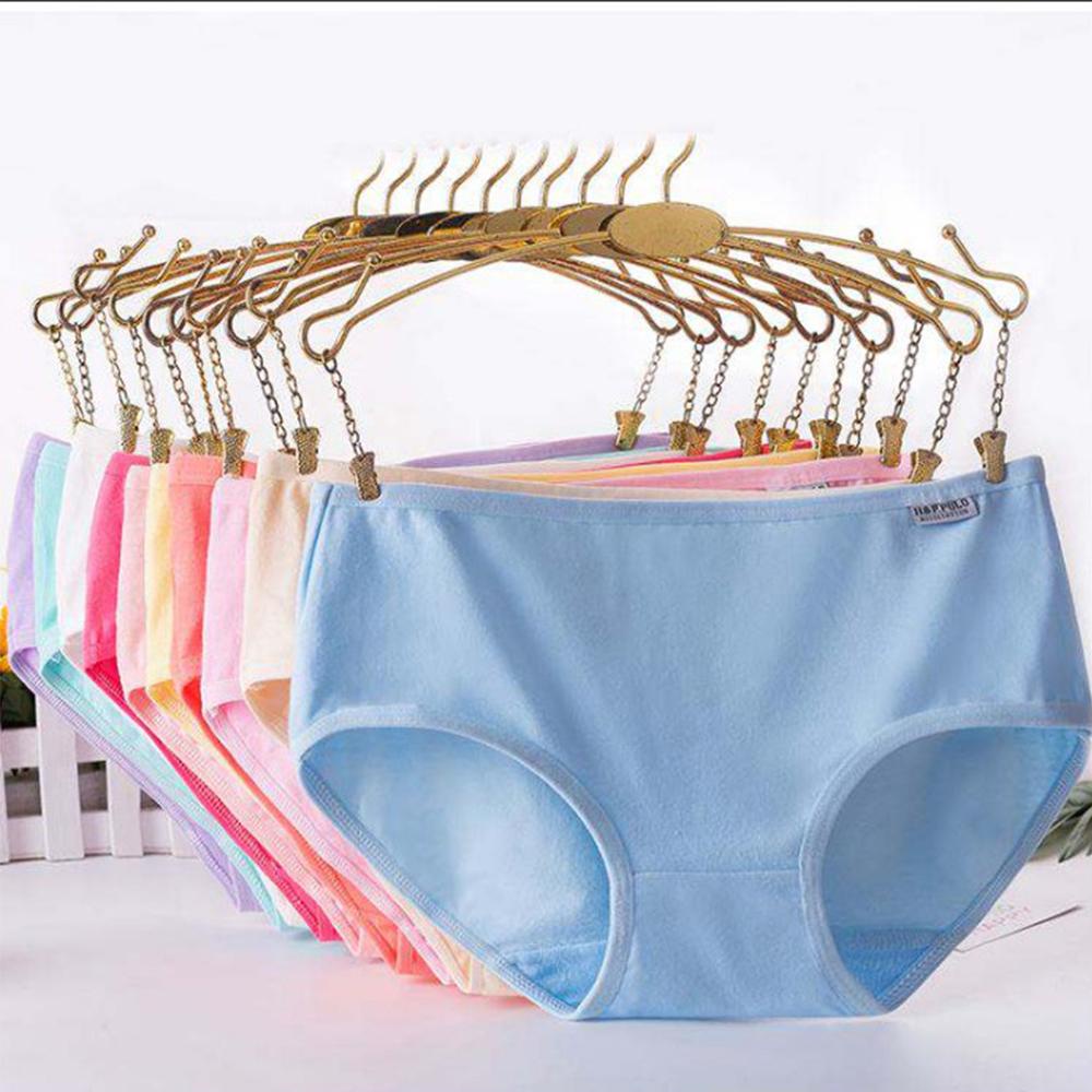 Quần Lót Cotton Lưng Thấp Cho Nữ