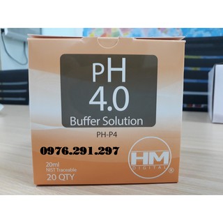 Gói dung dịch chuẩn ph4 - hmdigital mỹ