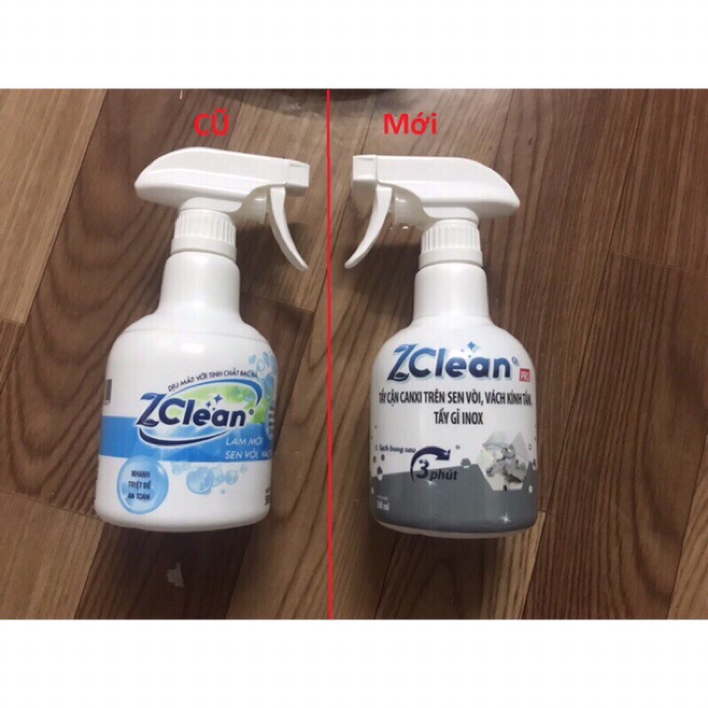 Nước tẩy inox - dầu mỡ Zclean 500ml | BigBuy360 - bigbuy360.vn
