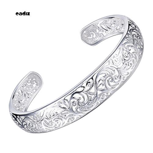 Vòng tay dạng hở bằng bạc 925 cao cấp