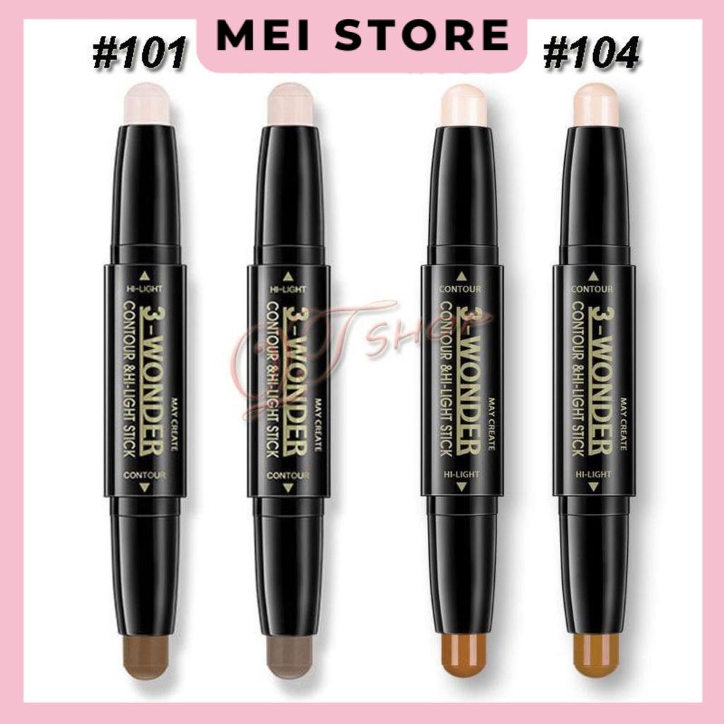 Bút Tạo Khối Che Khuyết Điểm Maycreate 2 Đầu