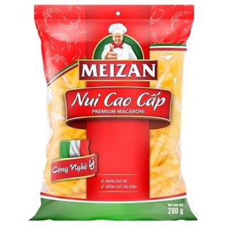 Nui ống lớn cao cấp Meizan gói 200g