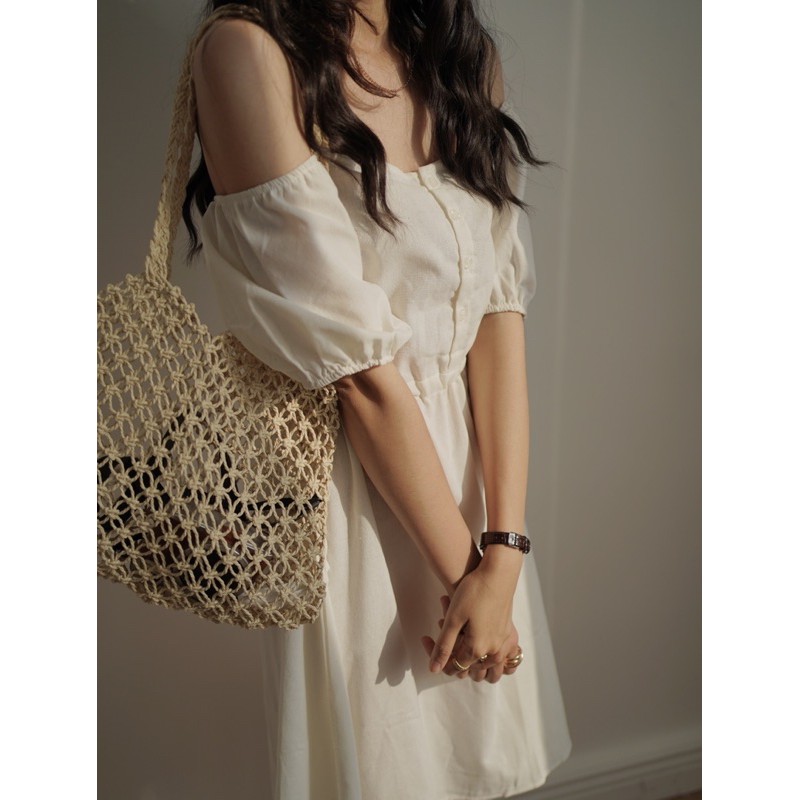 [Mã FAGREEN1505 giảm tới 30K đơn 99K] váy linen thắt eo 2179 | BigBuy360 - bigbuy360.vn