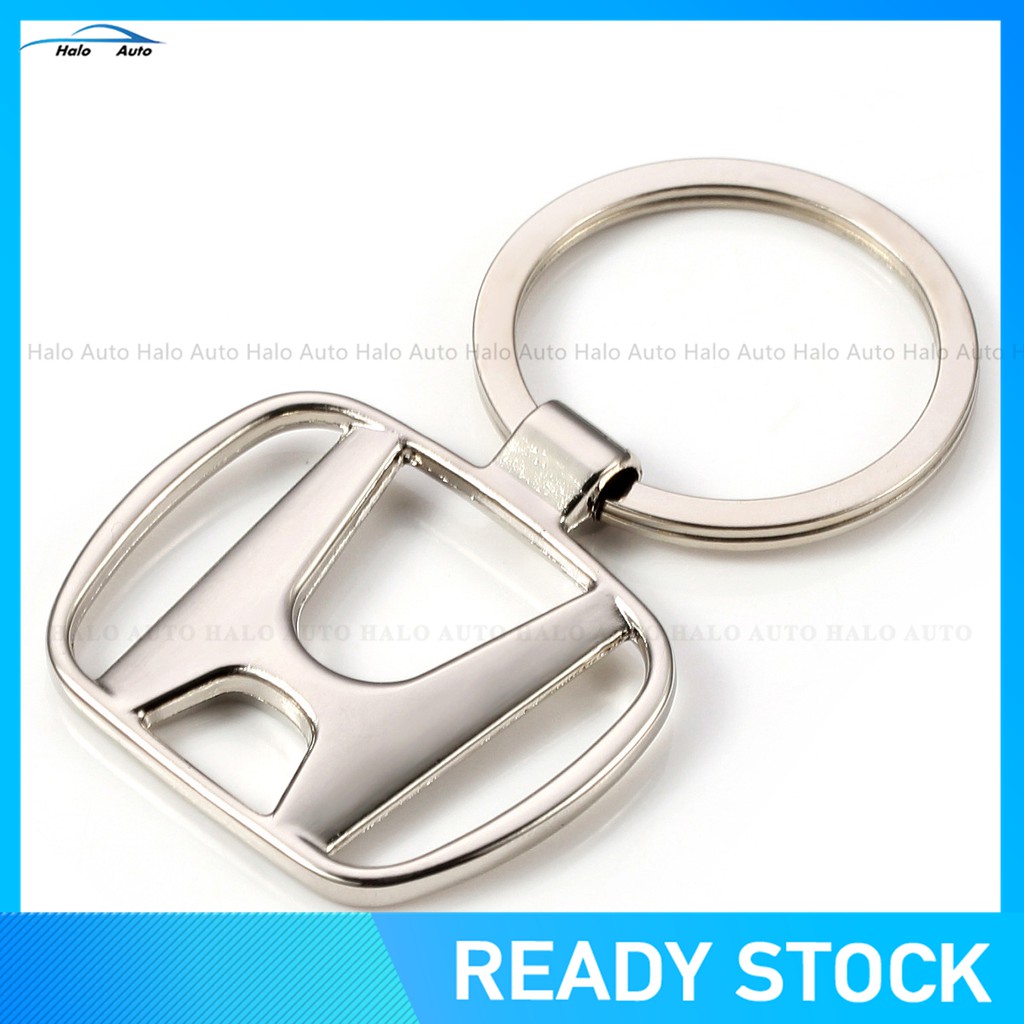 Móc Khóa Bằng Thép Không Gỉ Hình Logo Xe Hơi Honda