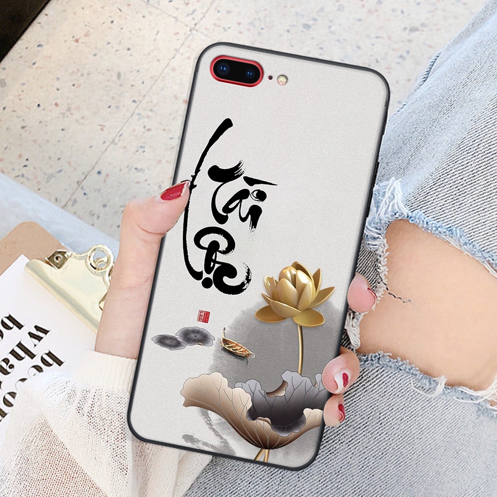 Ốp lưng iphone 7 PLUS / 8 PLUS in hình chữ tài chữ lộc, Cha Mẹ, bình an SIÊU ĐẸP