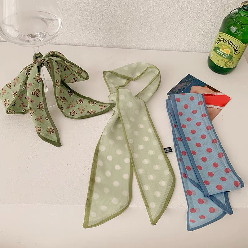Khăn quàng cổ kiêm dây buộc tóc vintage Hàn Quốc⚡️ 𝐅𝐑𝐄𝐄 𝐒𝐇𝐈𝐏 ⚡️ Sự lựa chọn cho cô nàng Trendy - Mã TB2