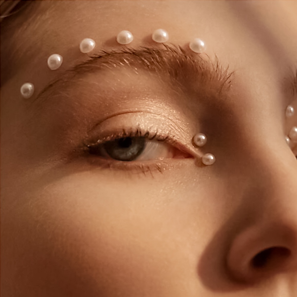 Hạt Ngọc Trai Dán Trang Trí Móng Tay Đa Năng Nhiều Kích Thước 3mm / 4mm / 5mm / 6mm