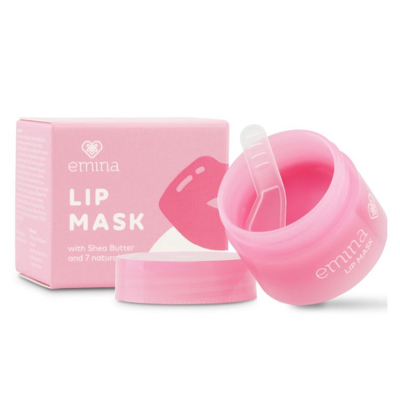 (hàng Mới Về) Mặt Nạ Môi Emina 9g Chất Lượng Cao