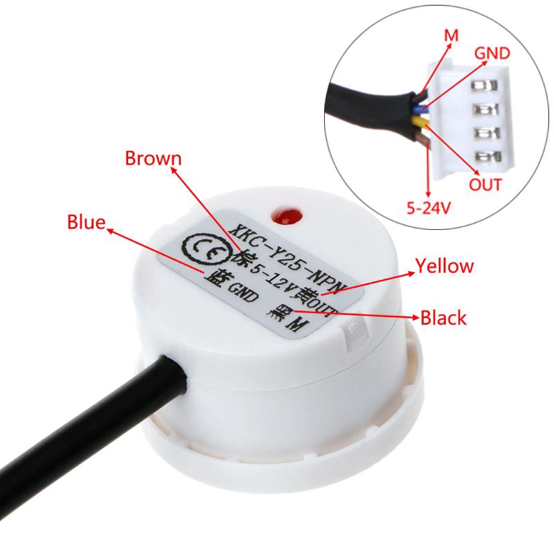 Non-contact Liquid Level Sensor Detector 5~12V 5mA Intelligent Water Level Sensor Induction Level Switch