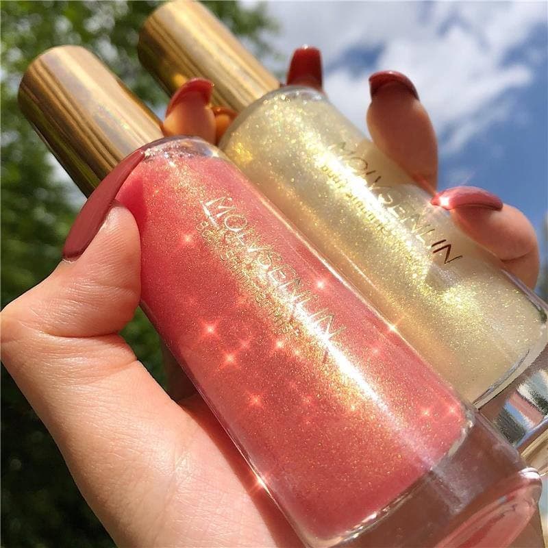 Chai Xịt cơ thể-body mist có hạt Phấn Bắt Sáng Kim Tuyến Lấp Lánh ZUZU