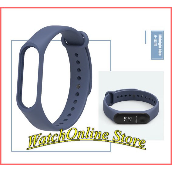 [Miband 3/4] Dây đeo silicon cao cấp Mijobs dành cho Xiaomi miband 3/4